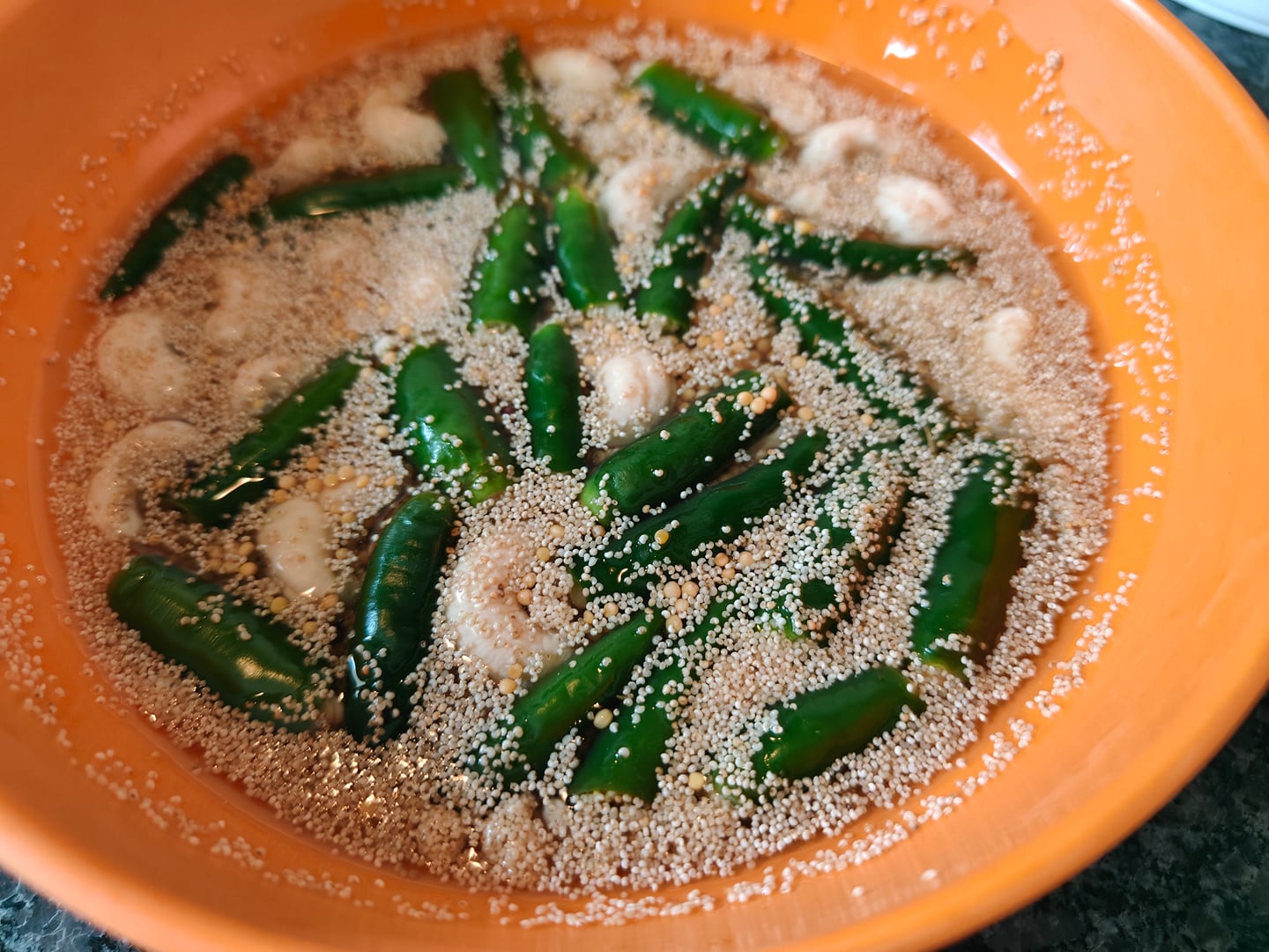 Drain and Grind the Spice Mix