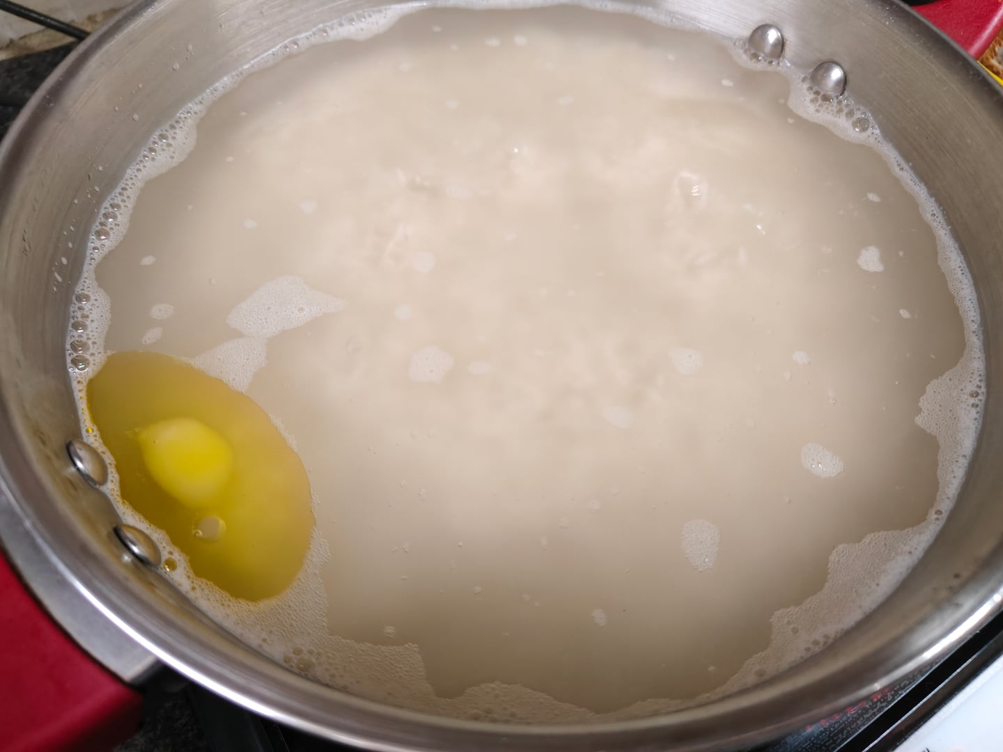 Adding Ghee for Aroma
